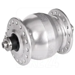 SON 28 Hub Dynamo - QR - Silver Anodized