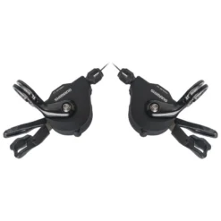 Shimano SL-RS700 Rapidfire Plus Flatbar Shift Lever - Clamp Band Type - 2x11-speed - Pair - Black