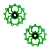 Alugear Spider MTB Pulleys Wheels For Shimano 12-speed - 13/13 Teeth - Green