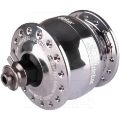 SON Delux Hub Dynamo - QR - Silver Polished