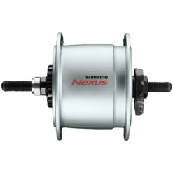 Shimano Nexus DH-6000-3R-NT Hub Dynamo - Roller Brake - 9x100mm Nut Type - Silver
