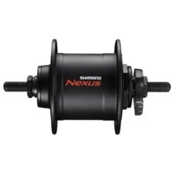Shimano Nexus DH-C3000-1N Hub Dynamo - Rim Brake - 9x100mm Nut Type - Black