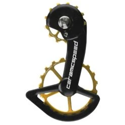 CeramicSpeed OSPW Système De Galets De Dérailleur - Pour Shimano R9100/R8000 (11s) | 13/19 Dents - Or
