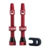 CushCore Set Valve Tubeless - 44mm (2 Pièces) - Rouge