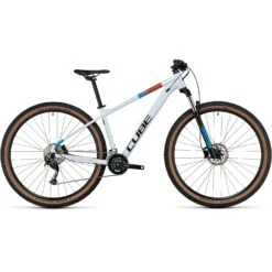 CUBE VTT - AIM SLX - 2023 - White / Blue / Red