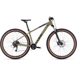 CUBE VTT - AIM Race - 2023 - Olive / Black