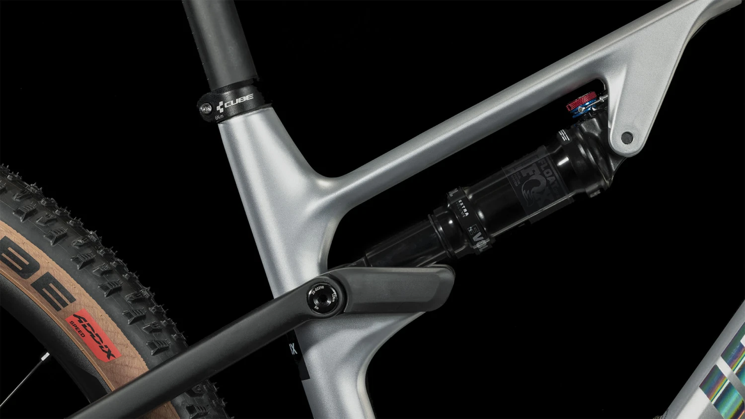 CUBE VTT Carbone 29" - AMS ZERO99 C:68X Race - 2023 - Silver / Black 8 CUBE VTT Carbone 29" - AMS ZERO99 C:68X Race - 2023 - Silver / Black – Image 8