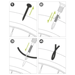 Birzman Tubeless Repair Kit -Le Coureur De Tete Magasin birzman tubeless repair kit 06 835287