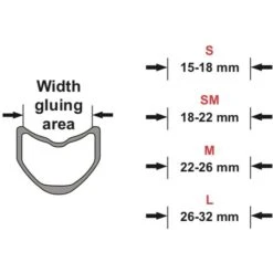 Effetto Mariposa Carogna Double Sided Tubular Gluing Tape - S/M: 20mm X 2m -Le Coureur De Tete Magasin effetto mariposa corogna double sisded tubular gluing tape 25mm 2m 2 931425 1