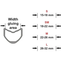 Effetto Mariposa Carogna Double Sided Tubular Gluing Tape - M: 25mm X 2m -Le Coureur De Tete Magasin effetto mariposa corogna double sisded tubular gluing tape 25mm 2m 2 931425