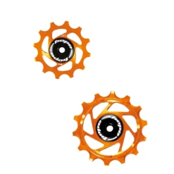 Hope Galets De Dérailleur - 12 Vitesses - 14/12 Dents (Paire) -Le Coureur De Tete Magasin jockey wheels 12 14t orange 1471050