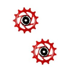 Hope Galets De Dérailleur - 12 Vitesses - 13 Dents (Paire) -Le Coureur De Tete Magasin jockey wheels 13t red 1471102
