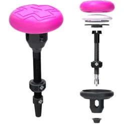 Muc-Off Support Tubeless Tag - Noir/rose -Le Coureur De Tete Magasin muc off tubeless tag holder black pink 3 1490005