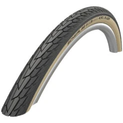 Schwalbe Pneu Tringle Rigide - Road Cruiser - Active | Green Compound | K-Guard - 27x1.25" | Gumwall
