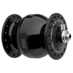 SON Delux Wide Body Hub Dynamo - QR - Black