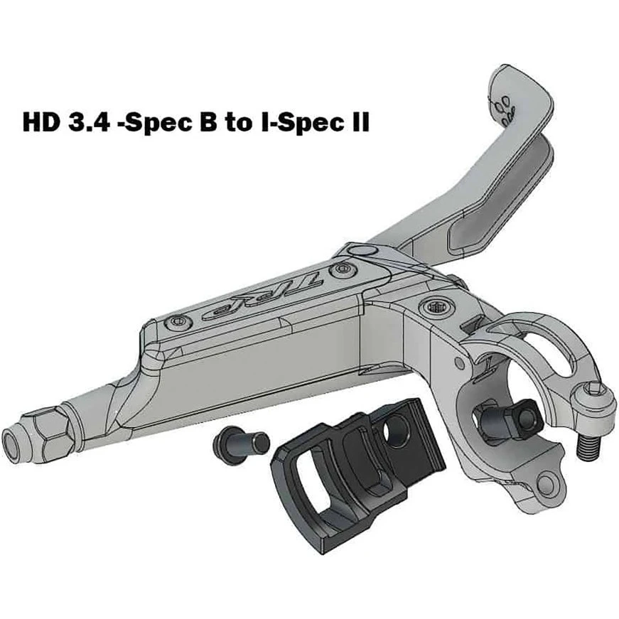 TRP HD 3.4 Adaptateur Levier Vitesse MTB - I-Spec B / I-Spec II - Droite 2 TRP HD 3.4 Adaptateur Levier Vitesse MTB - I-Spec B / I-Spec II - Droite – Image 2