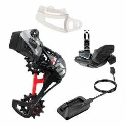SRAM X01 Eagle AXS Upgrade Kit - Rocker Paddle - 12 Vitesses - Lunar / Rouge